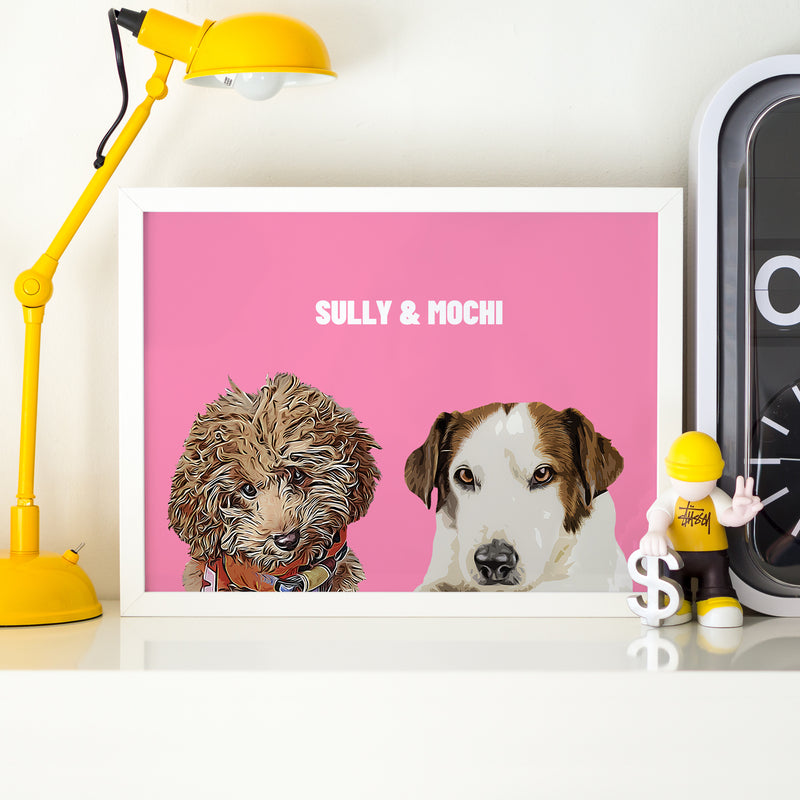 Customizable Pet Print - Pet Friends (5800080998556)